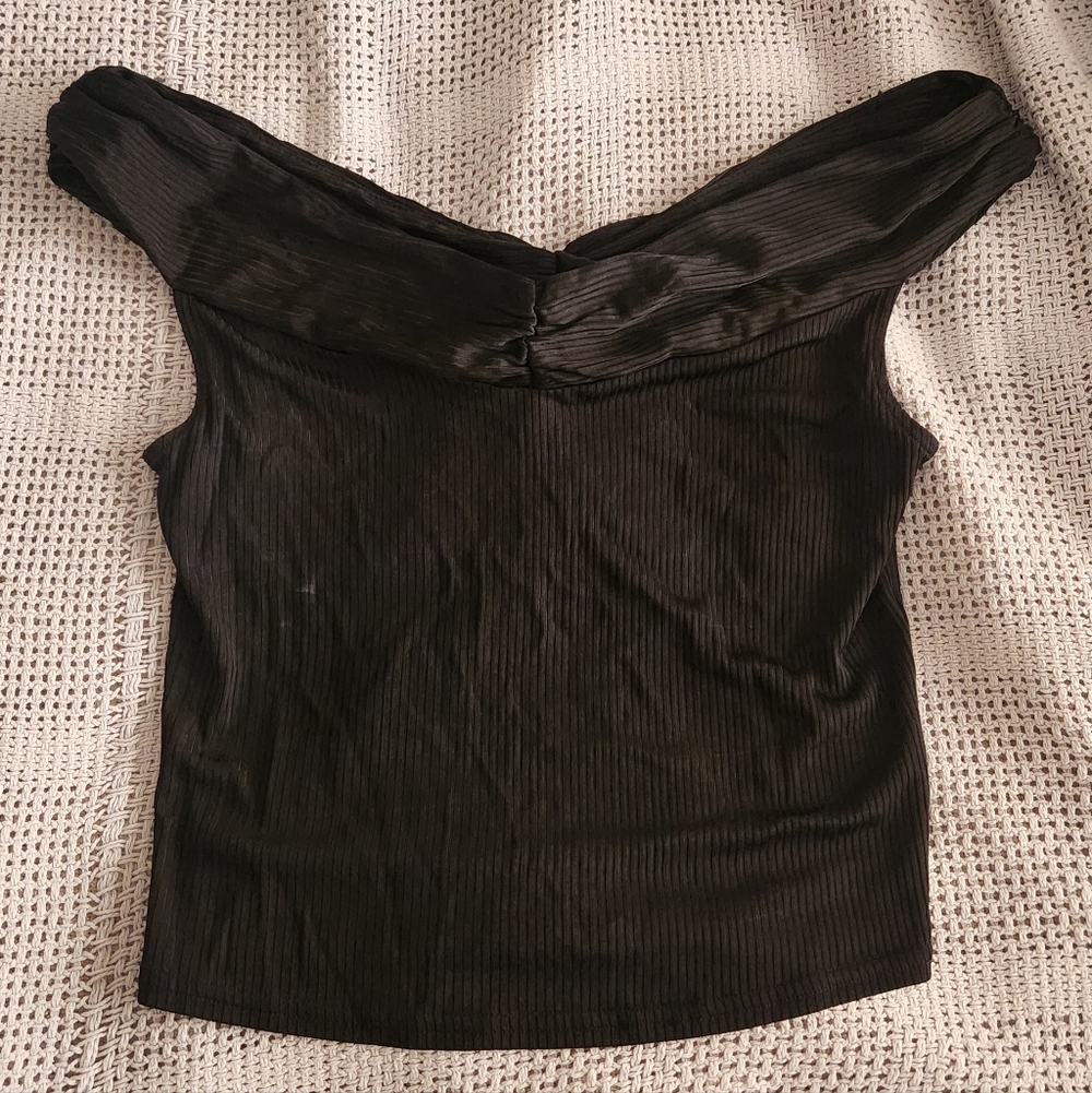 Silence + Noise Off Shoulder Top